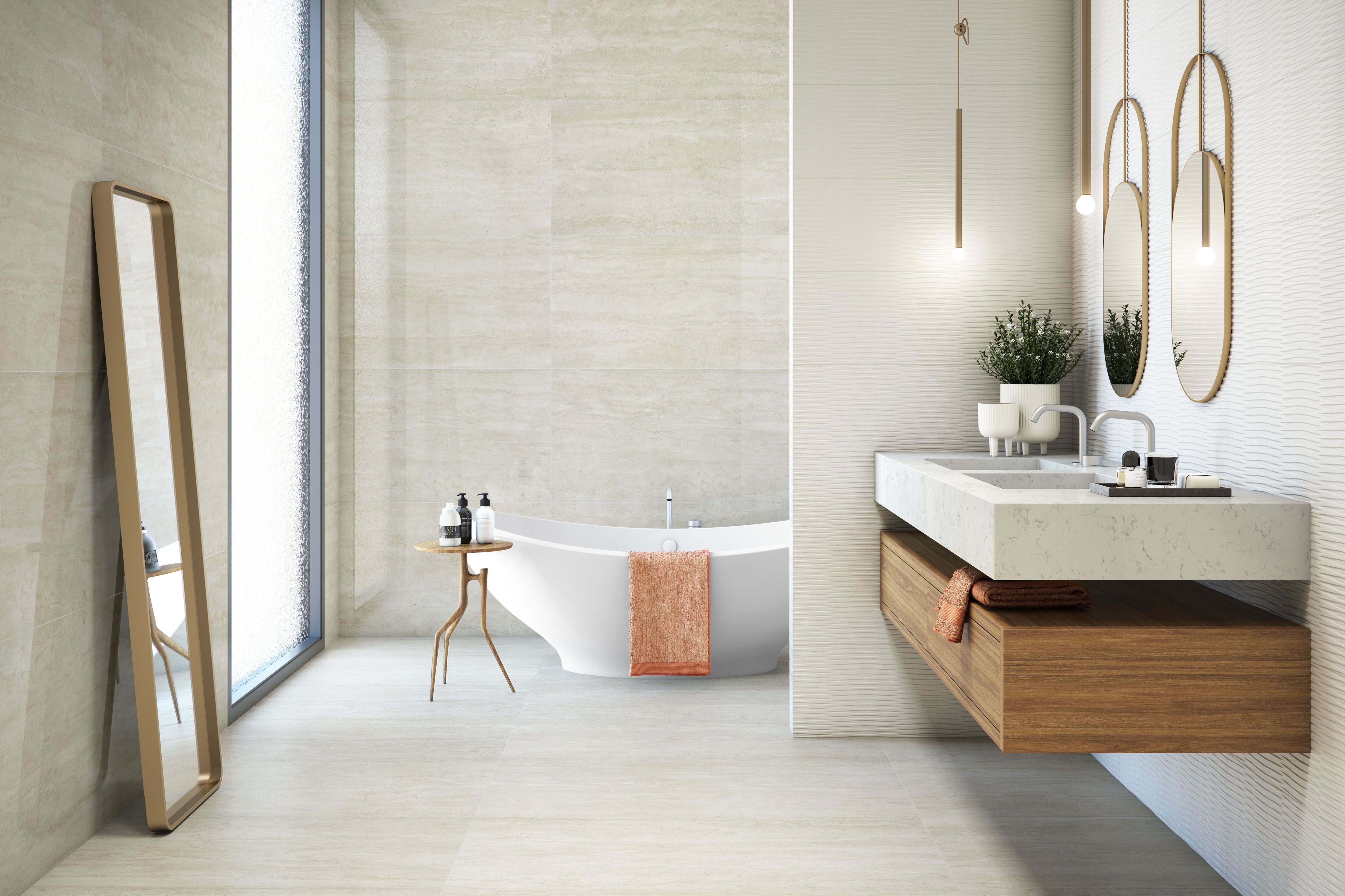 Porcelanato Esmaltado Atena Marfim Satinado 60x120